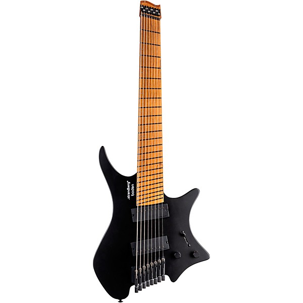strandberg Boden Standard N2.8 Multi-Scale 8-String Electric Guitar - Black Satin Metallic