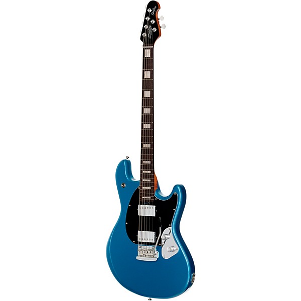 Sterling by Music Man StingRay Baritone Electric Guitar - Toluca Lake Blue