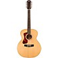 Guild F-2512E Maple Left-Handed 12-String Jumbo Acoustic-Electric Guitar Blonde