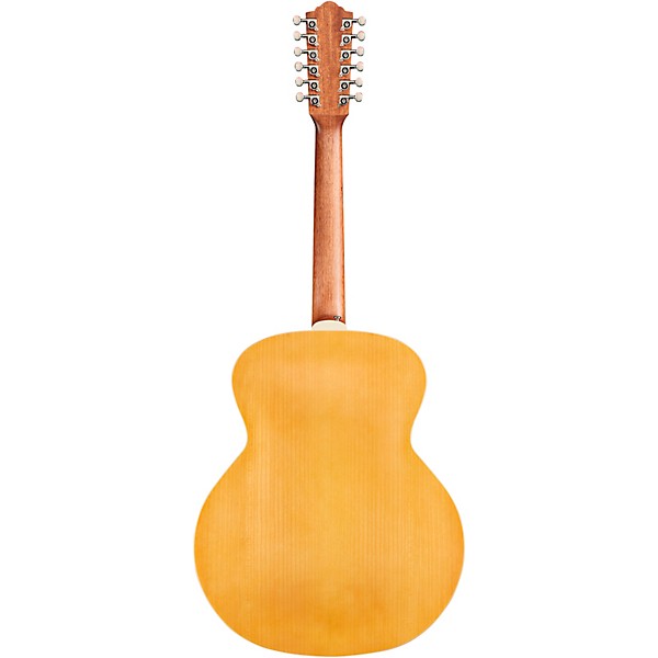 Guild F-2512E Maple Left-Handed 12-String Jumbo Acoustic-Electric Guitar Blonde