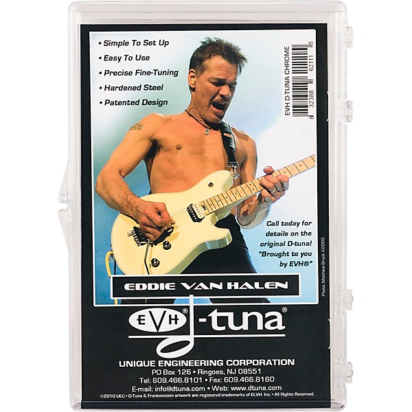 EVH D-Tuna Titanium Drop D Tuning System Green
