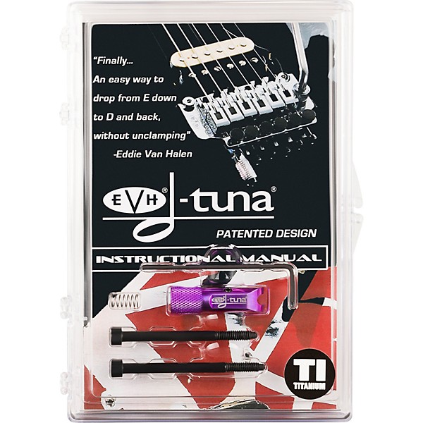EVH D-Tuna Titanium Drop D Tuning System Purple