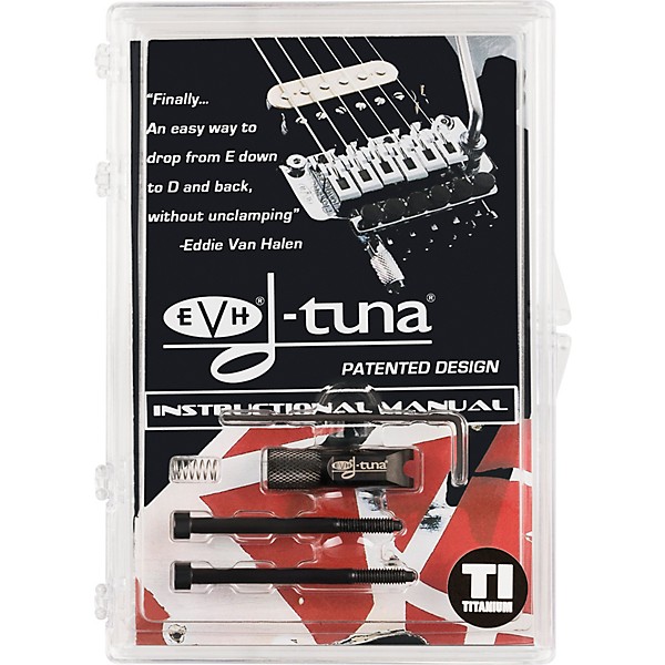 EVH D-Tuna Titanium Drop D Tuning System Black