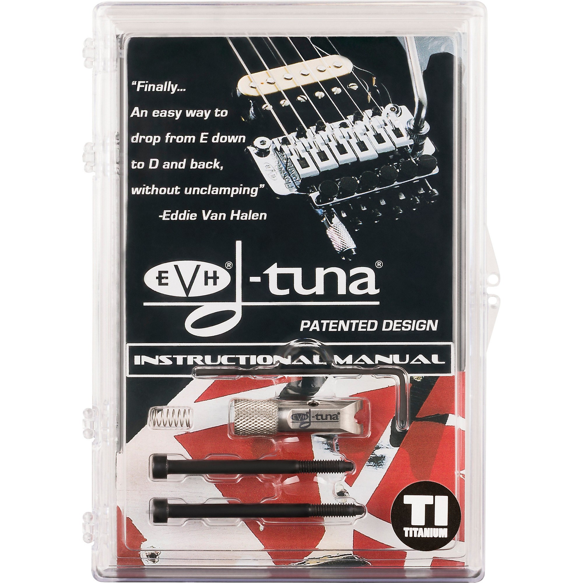EVH D-Tuna Titanium Drop D Tuning System Chrome | Guitar Center