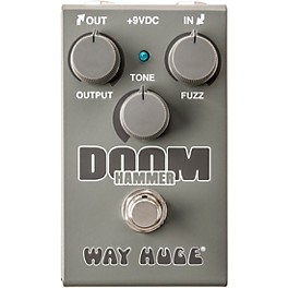 Way Huge Electronics WM45 Smalls Doom Hammer Fuzz Effects Pedal Gray