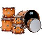 DW 333 Collector's Series Exotic 6-Piece Drum Shell Pack - Almond Burst Over Quilted Heartwood Maple thumbnail