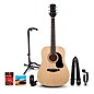 Mitchell Launch D75S Starter Dreadnought Acoustic Guitar With Accessories & Stand Natural thumbnail