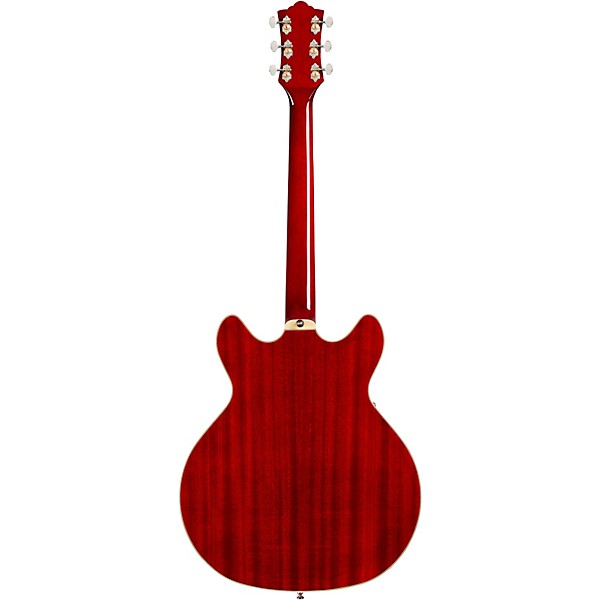 Guild Starfire I DC Left-Handed Semi-Hollowbody Electric Guitar - Cherry Red