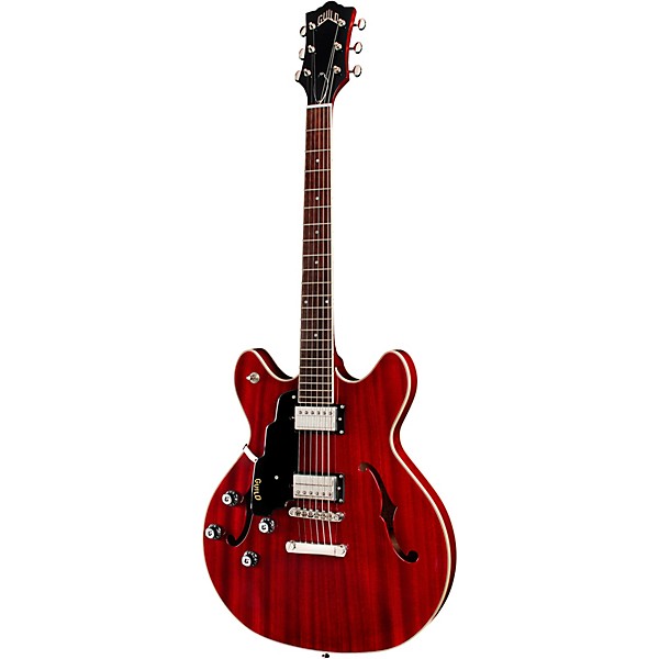 Guild Starfire I DC Left-Handed Semi-Hollowbody Electric Guitar - Cherry Red