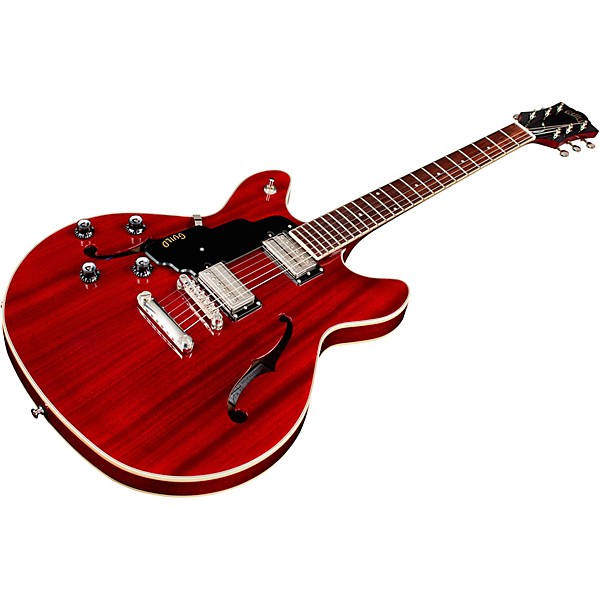 Guild Starfire I DC Left-Handed Semi-Hollowbody Electric Guitar - Cherry Red