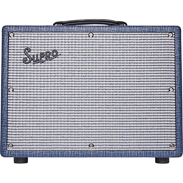 Supro Keeley Custom 10 25W 1x10" Tube Combo Guitar Amplifier - Blue Rhino Hyde