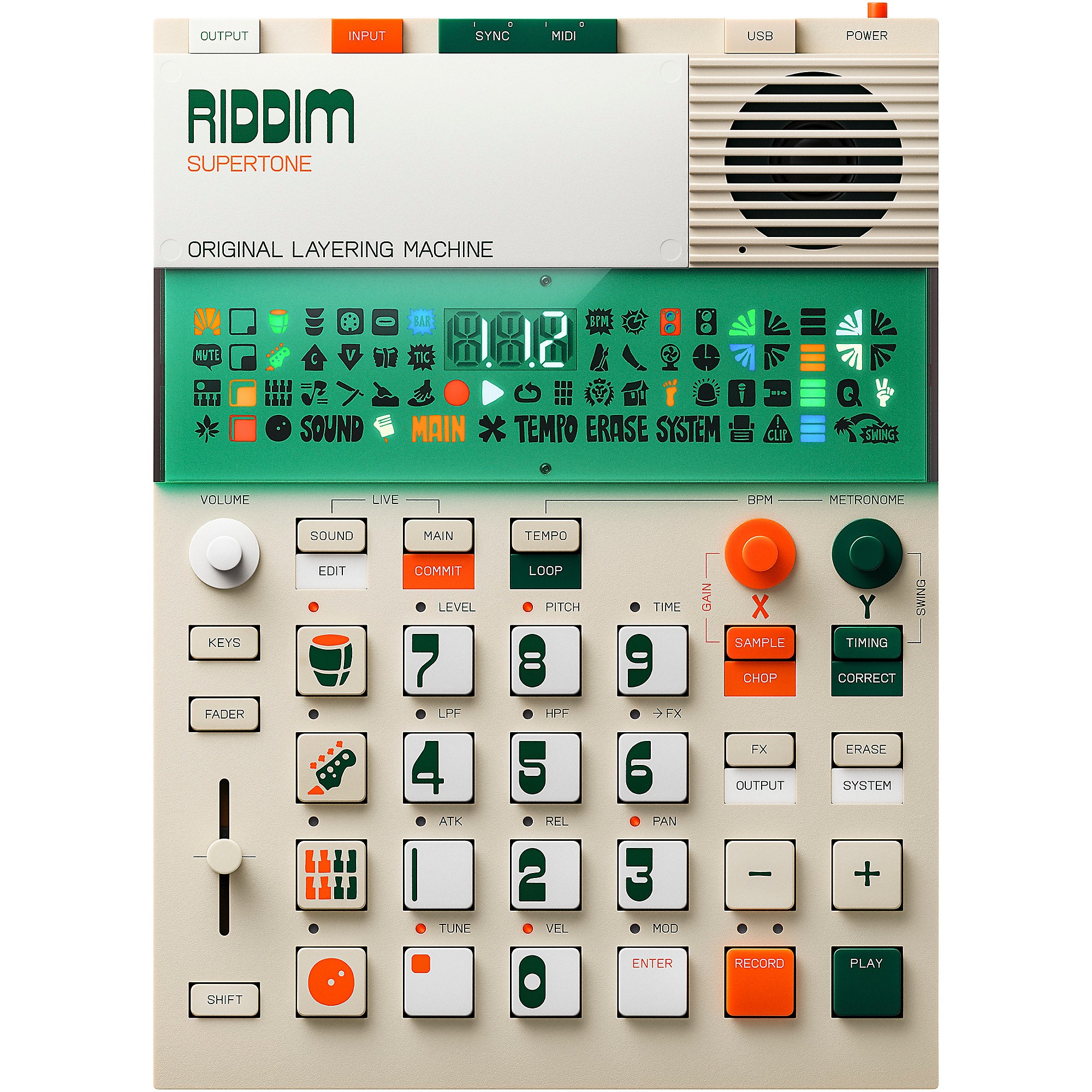 Teenage Engineering EP-40 Riddim Sampler Composer