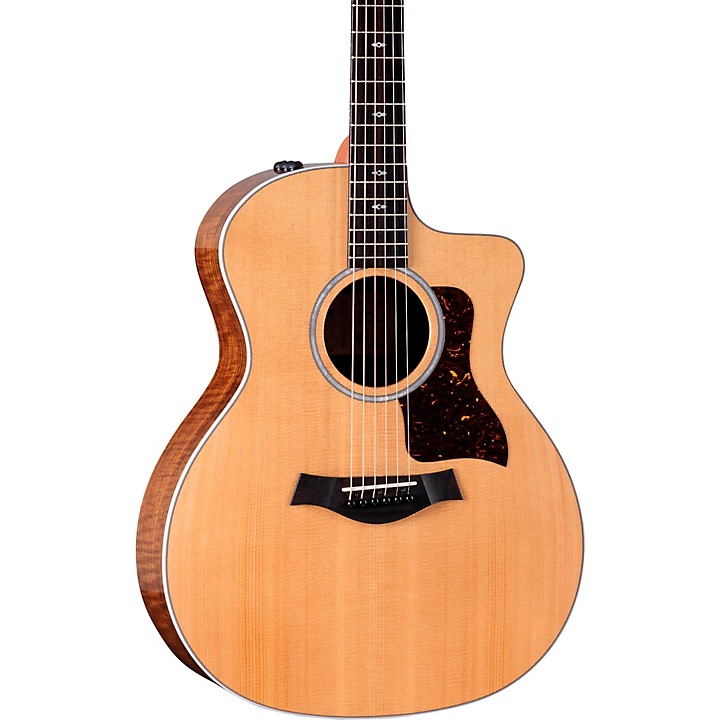 テイラー 214ce DLX Fawley Music - Taylor 214ce-DLX Grand Auditorium Acoustic-Electric