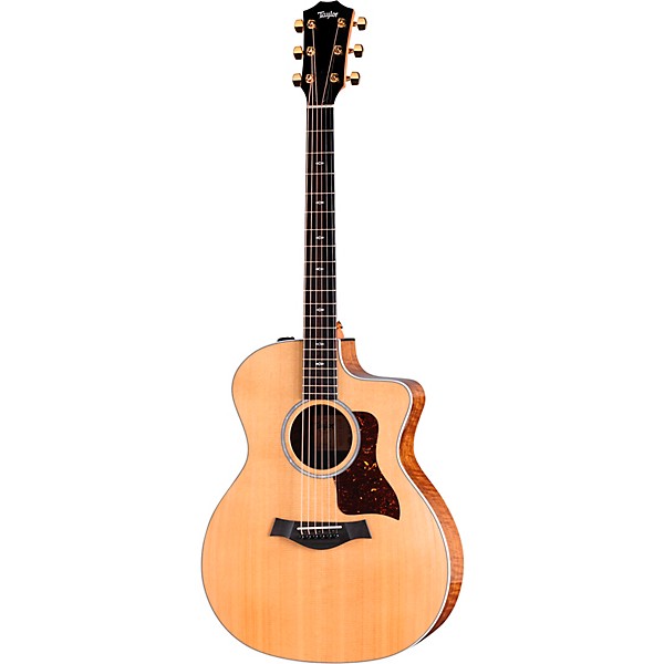 Taylor 214ce DLX Sunset Blvd Grand Auditorium Acoustic-Electric Guitar - Natural