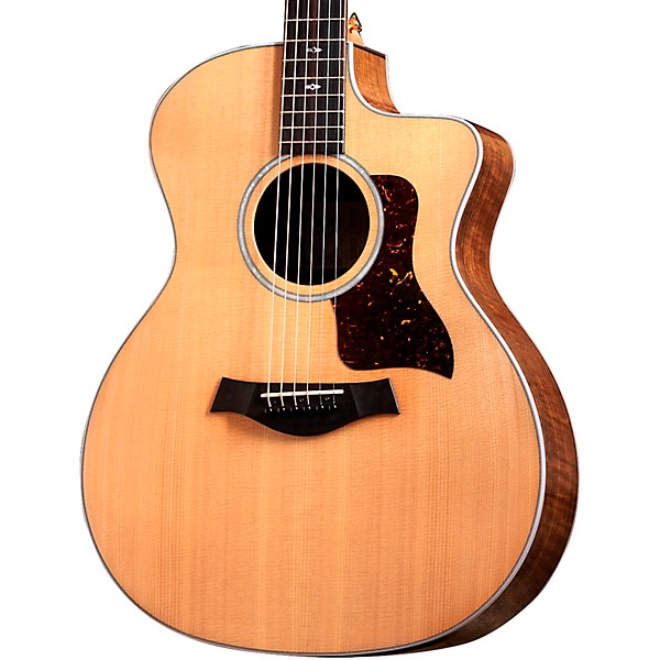 Taylor 214ce DLX Sunset Blvd Grand Auditorium Acoustic-Electric Guitar - Natural