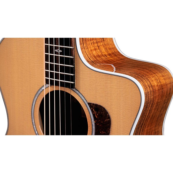 Taylor 214ce DLX Sunset Blvd Grand Auditorium Acoustic-Electric Guitar - Natural