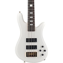 Spector Icon NS-5 Bolt-On 5-String Electric Bass White Gloss