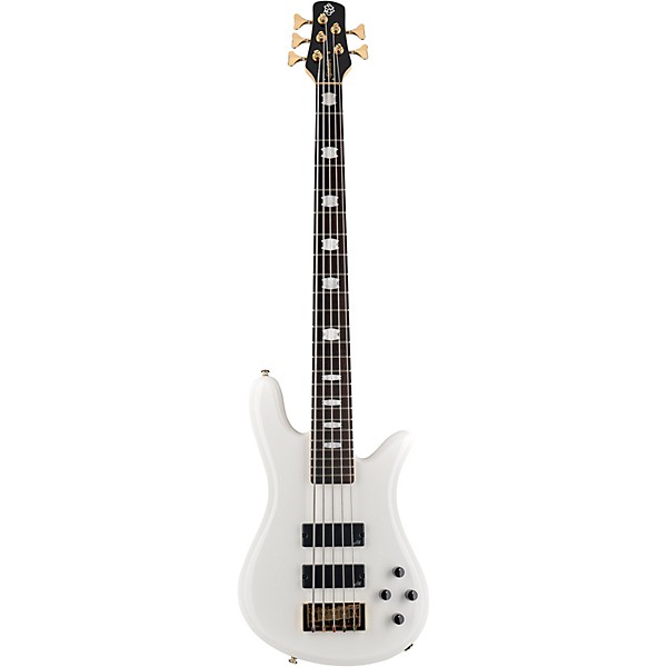 Spector Icon NS-5 Bolt-On 5-String Electric Bass White Gloss