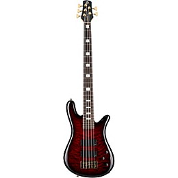Spector Icon NS-5 Bolt-On 5-String Electric Bass Black Cherry Gloss
