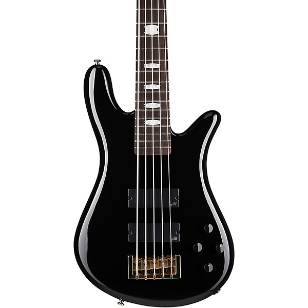 Spector Icon NS-5 Bolt-On 5-String Electric Bass Black Gloss