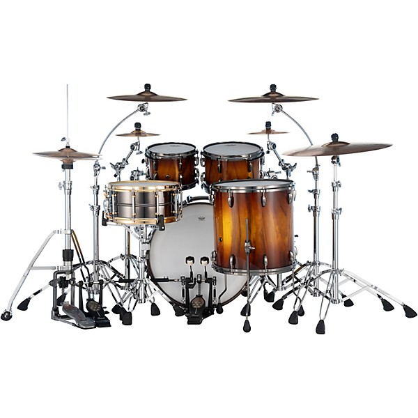 Pearl Masters Maple Gum 4 Piece Shell Pack Saman Burst