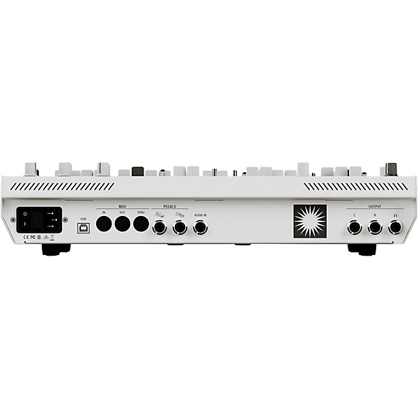 UDO Audio Super 6 Desktop Polyphonic Analog Synthesizer - White