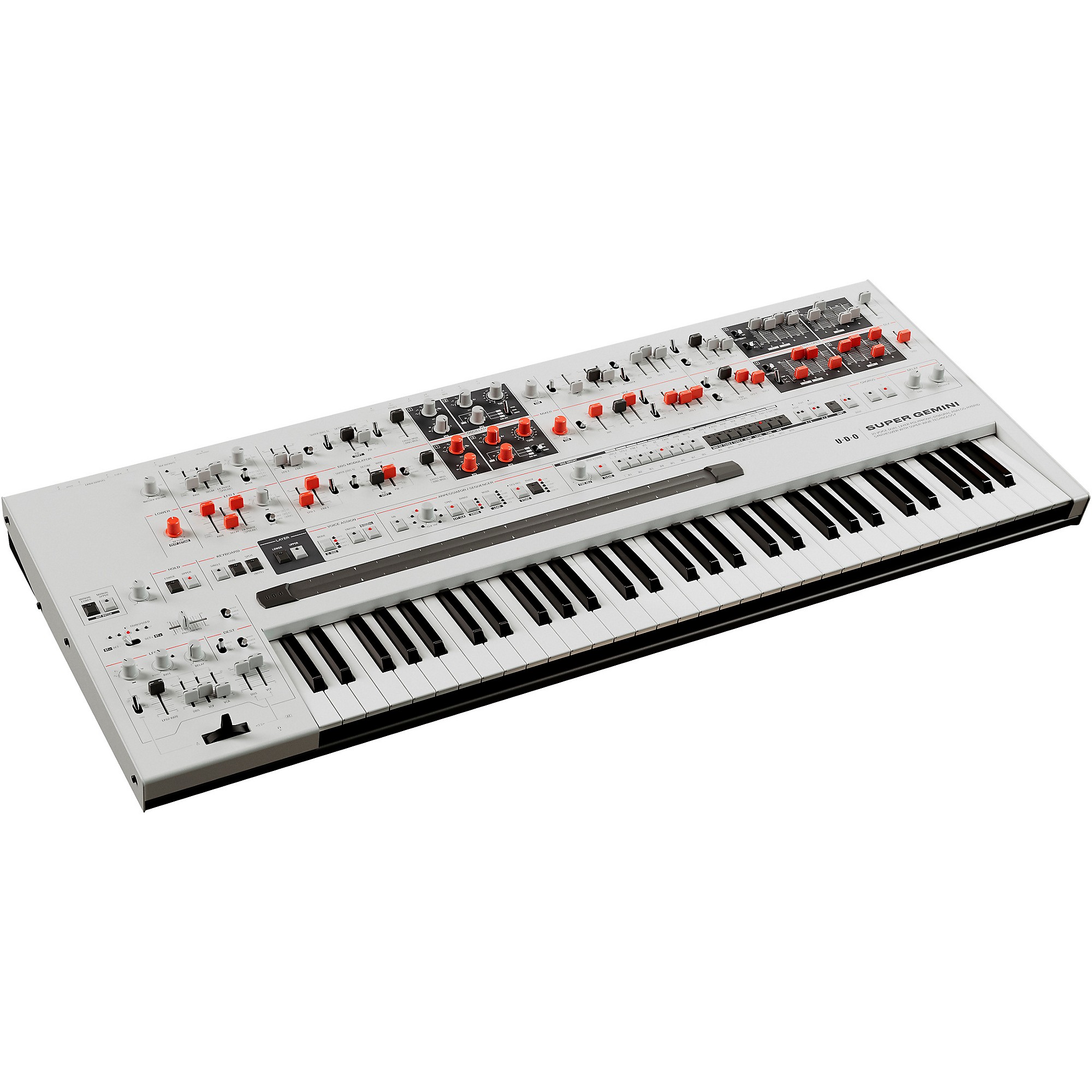 UDO Audio Super Gemini Polyphonic Hybrid Keyboard Synthesizer