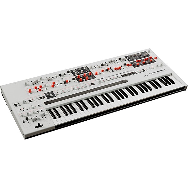 UDO Audio Super Gemini Polyphonic Hybrid Keyboard Synthesizer - White