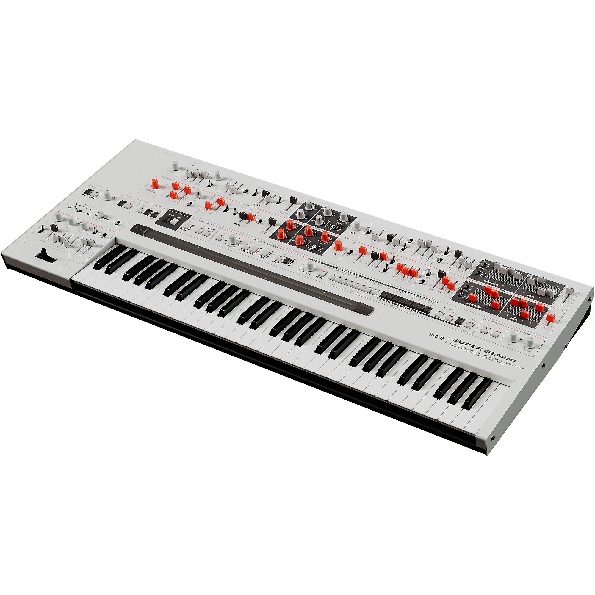 UDO Audio Super Gemini Polyphonic Hybrid Keyboard Synthesizer