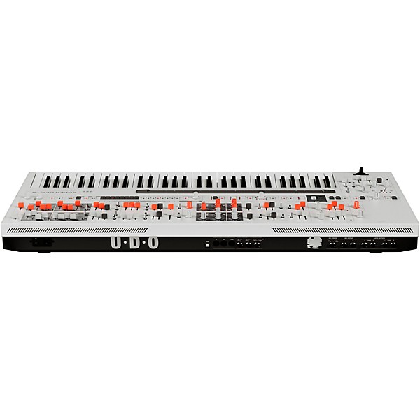 UDO Audio Super Gemini Polyphonic Hybrid Keyboard Synthesizer - White