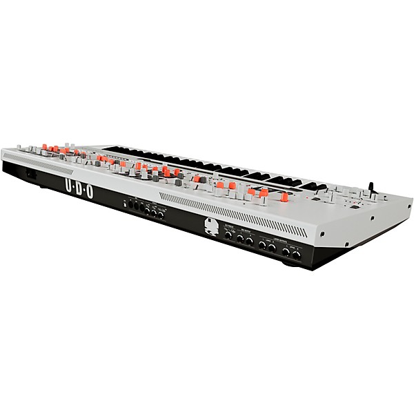 UDO Audio Super Gemini Polyphonic Hybrid Keyboard Synthesizer - White