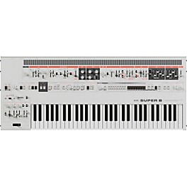 UDO Audio Super 8 Polyphonic Hybrid Keyboard Synthesizer - White
