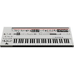 UDO Audio Super 8 Polyphonic Hybrid Keyboard Synthesizer - White
