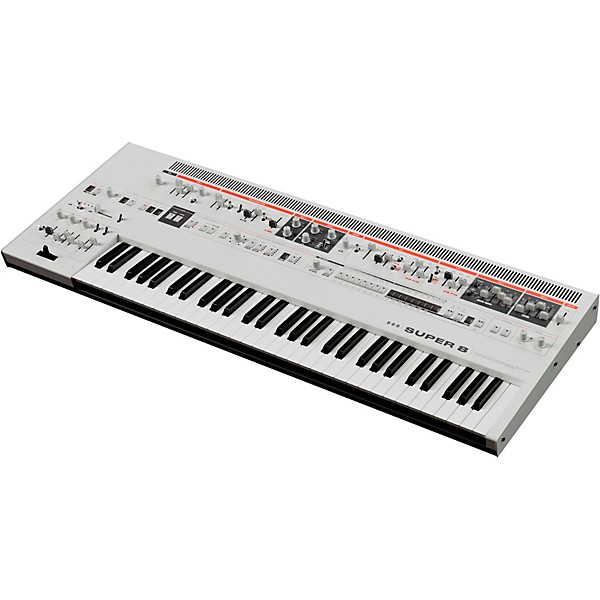 UDO Audio Super 8 Polyphonic Hybrid Keyboard Synthesizer - White