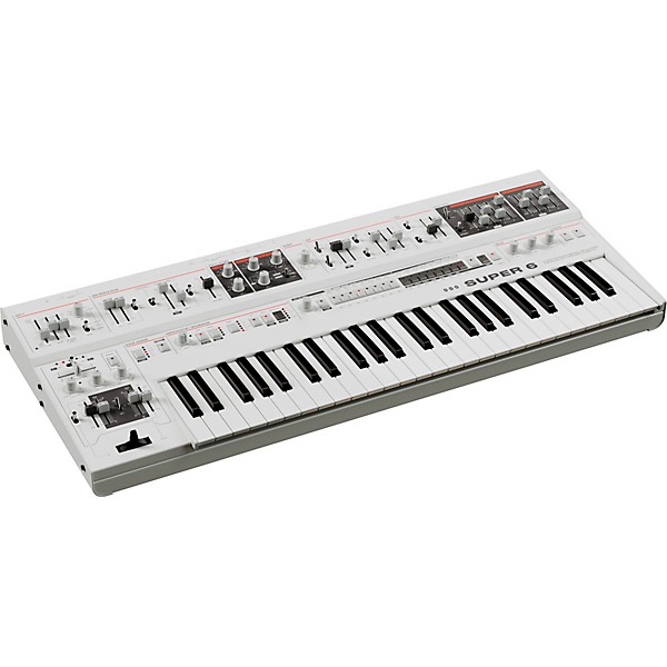 UDO Audio Super 6 Polyphonic Analog Synthesizer - White