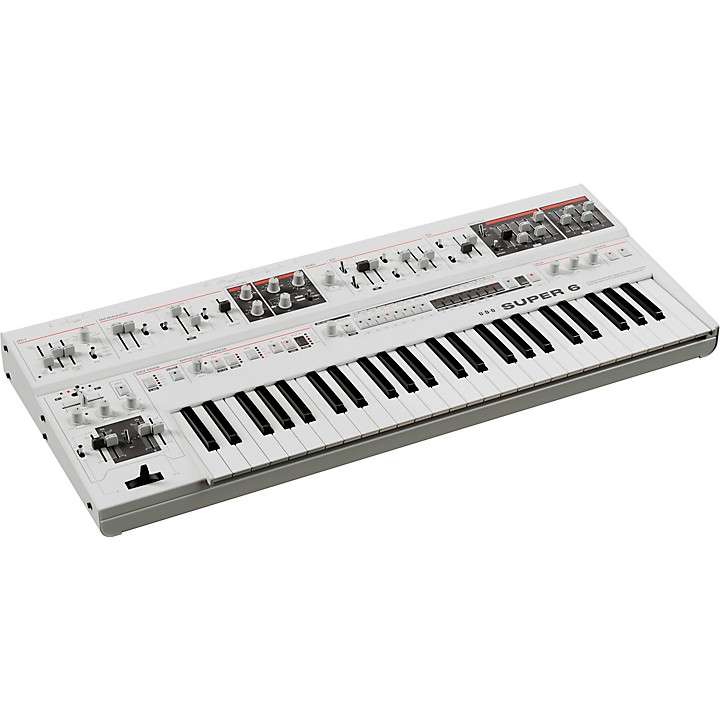 UDO Audio Super 6 Polyphonic Analog Synthesizer - White | Guitar