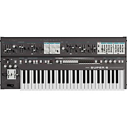 UDO Audio Super 6 Polyphonic Analog Synthesizer - Black