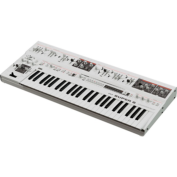 UDO Audio Super 6 ST49 Polyphonic Analog Synthesizer - White