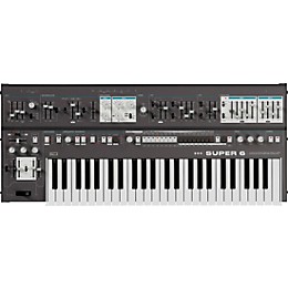 UDO Audio Super 6 ST49 Polyphonic Analog Synthesizer - Black