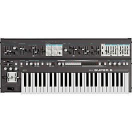 UDO Audio Super 6 ST49 Polyphonic Analog Synthesizer - Black