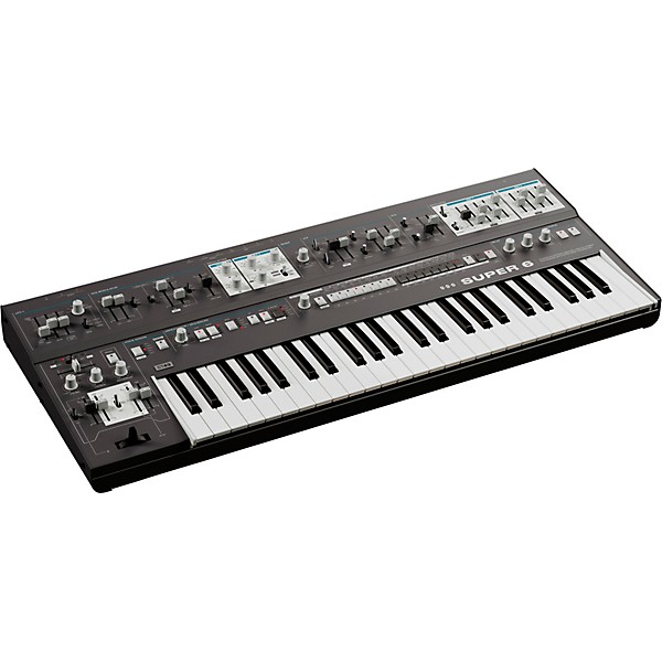 UDO Audio Super 6 ST49 Polyphonic Analog Synthesizer - Black