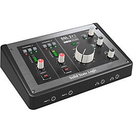 Solid State Logic SSL 2+ MKII USB Audio Interface With Slate Digital VMS ML-1A Large-Diaphragm Condenser Microphone