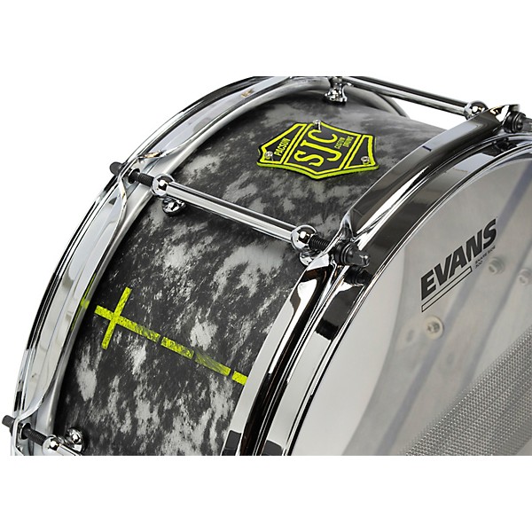 SJC Drums Kevin Kaine Signature SUFFOCATE Cast Aluminum Snare Drum 13 x 6 in.