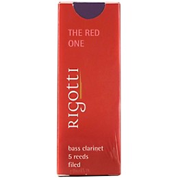 Rigotti Rigotti Bass Clarinet Reed, Gold Classic Cut 3.5 Medium 5 Pack