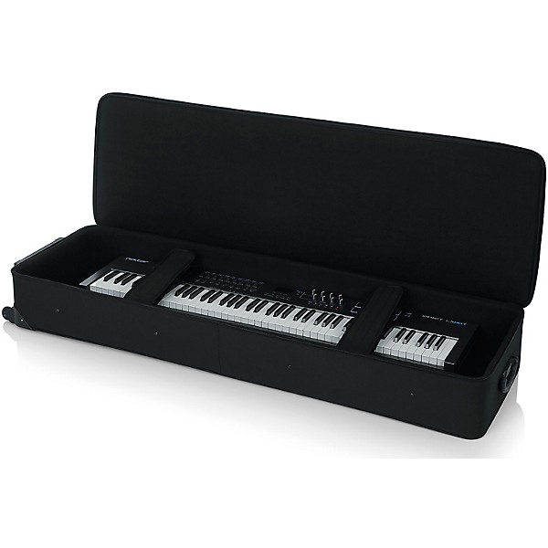 Gator GK-88 XL 88-Key Extra-Long Lightweight Keyboard Case With Wheels
