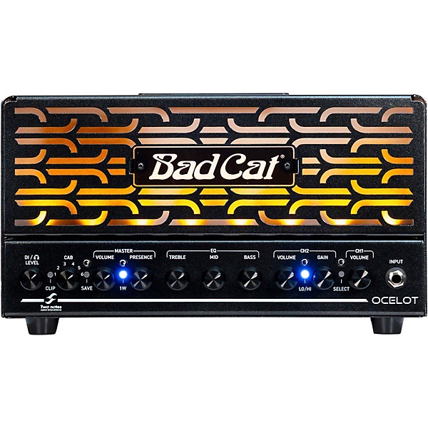 Open Box Bad Cat Ocelot 20W Tube Guitar Amp Head Level 1 Black
