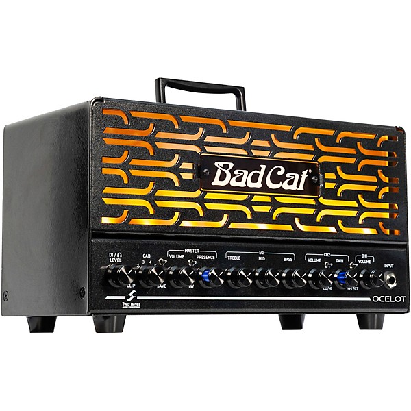 Open Box Bad Cat Ocelot 20W Tube Guitar Amp Head Level 1 Black