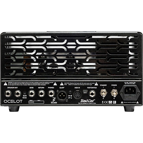Open Box Bad Cat Ocelot 20W Tube Guitar Amp Head Level 1 Black