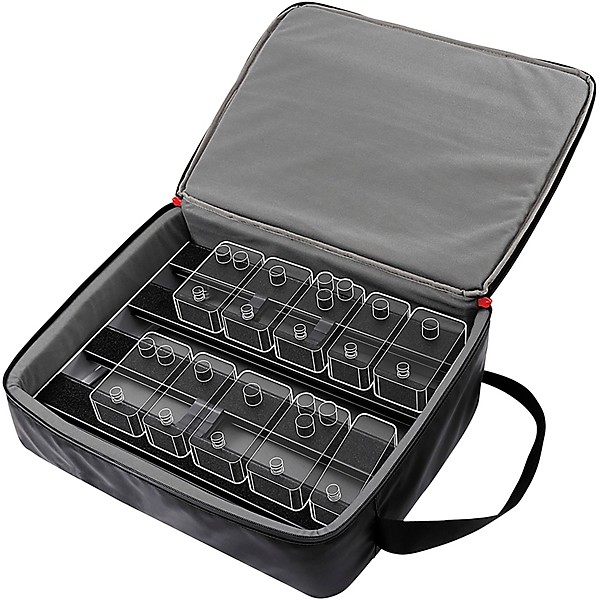 D'Addario Backline Core Pedalboard Transport 2 XPND Case Black