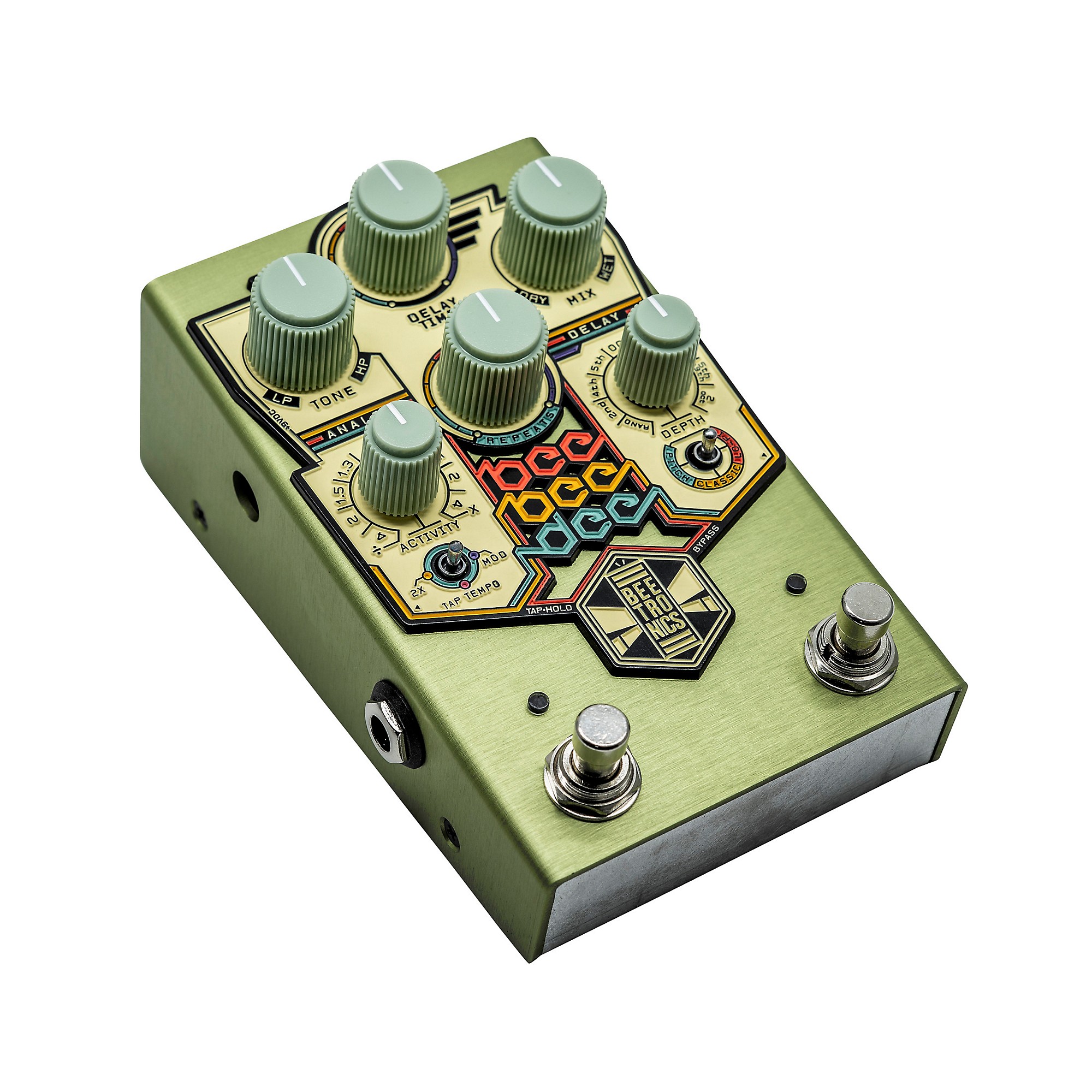 Beetronics FX BeeBeeDee Analog Delay Pedal - Green | Guitar Center